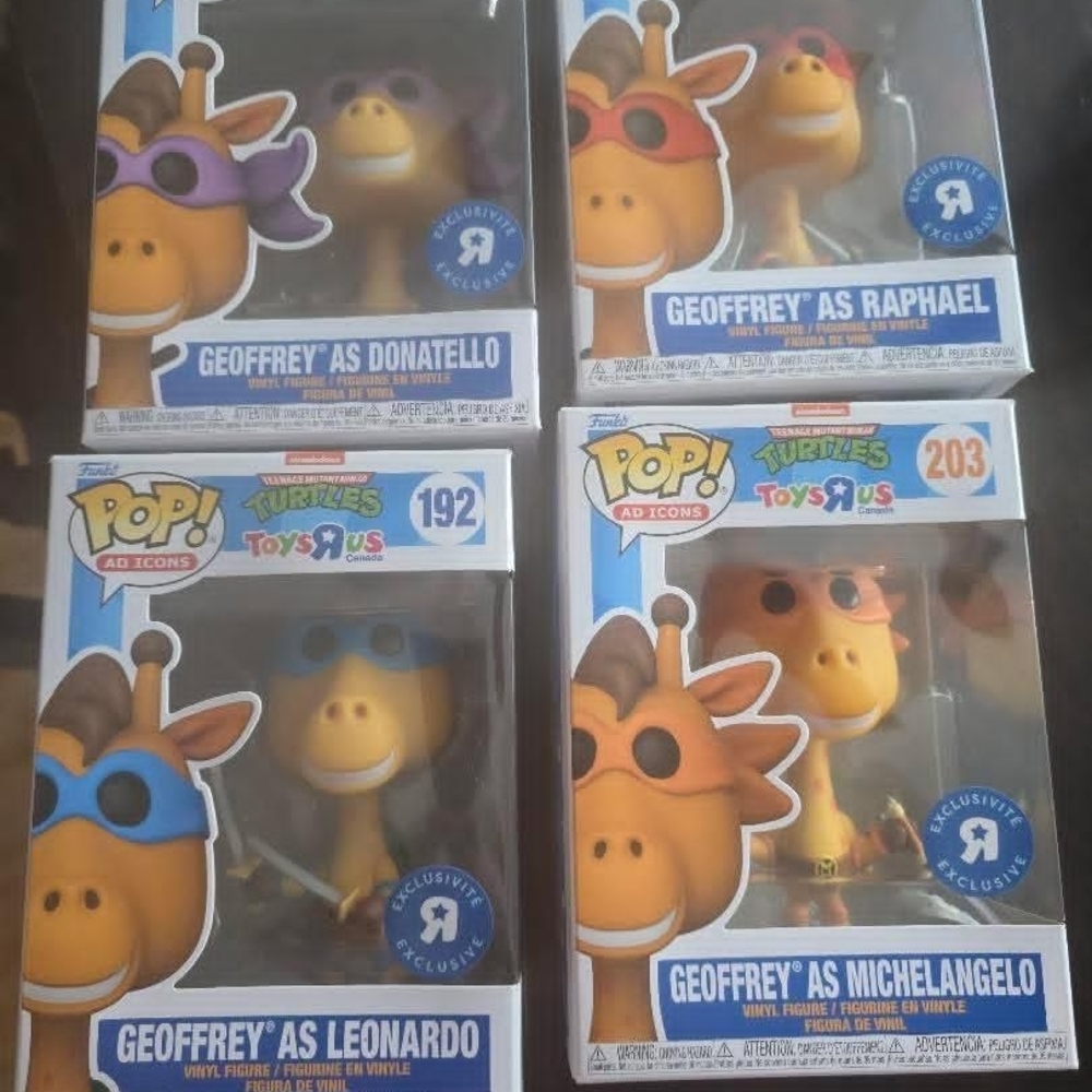 Funko Geoffrey as Ninja Turtles Vinyl Figures